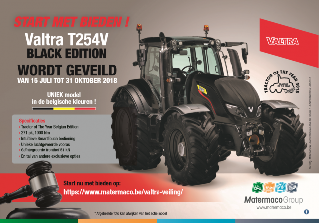 VALTRA T254V - Tractor Of The Year Edition (271 pk, 1000 Nm)
